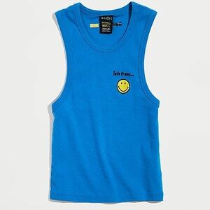 iets frans x Smiley Tank Top